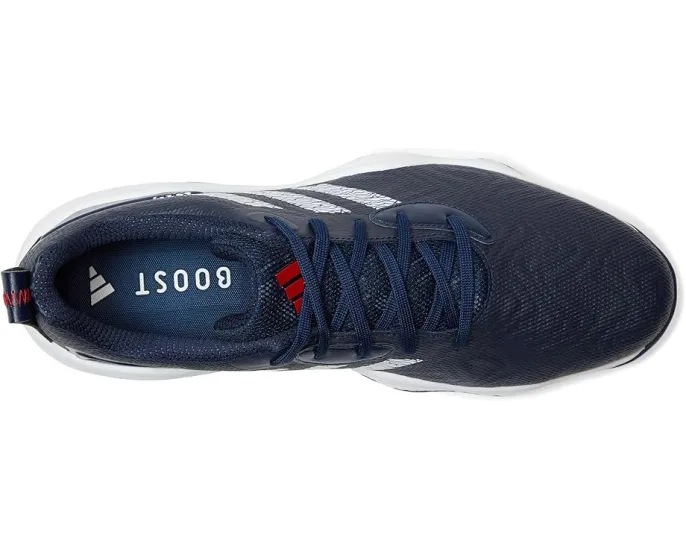 Бесшипные кроссовки для гольфа Adidas Codechaos 25 с водонепроницаемым верхом и технологией TWISTGRIP