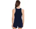 Топ Maren Contrast Henley Tank 525 america с контрастной отделкой