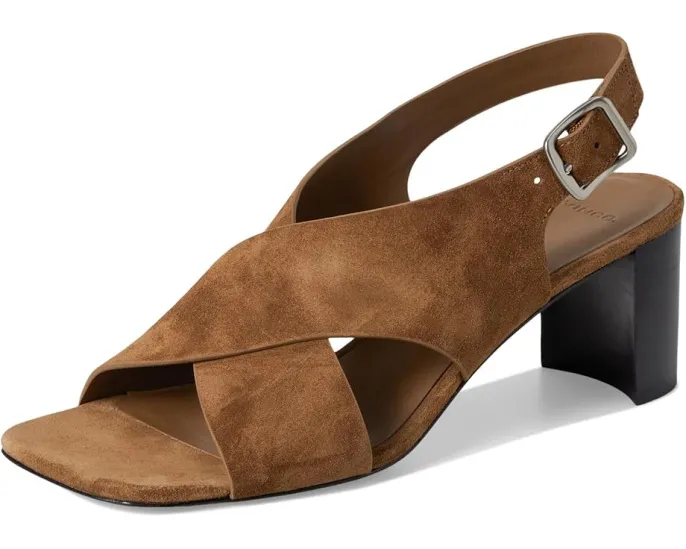 Босоножки Omega от Vince с перекрещивающимися бретелями и квадратным носком