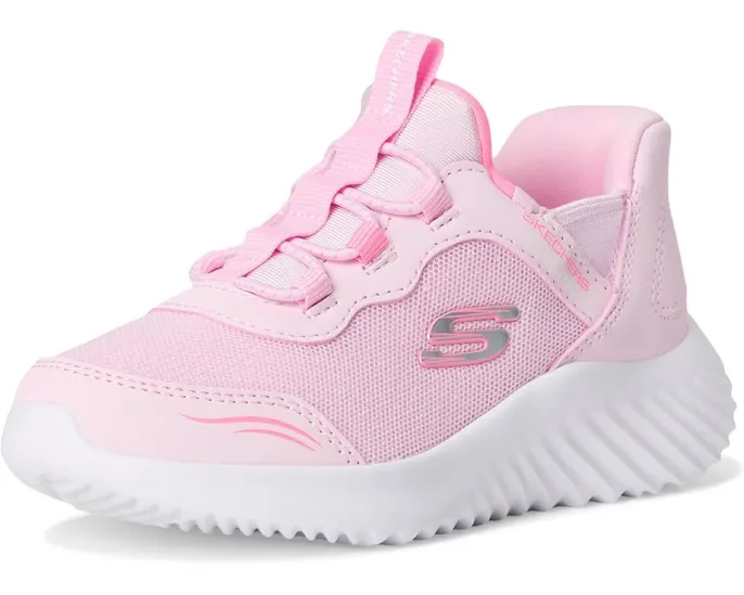Кроссовки Skechers Hands Free Slip Ins Bounder Simple Cute для малышей с технологией Heel Pillow