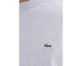Толстовка Lacoste из флиса с круглой горловиной и органическим хлопком