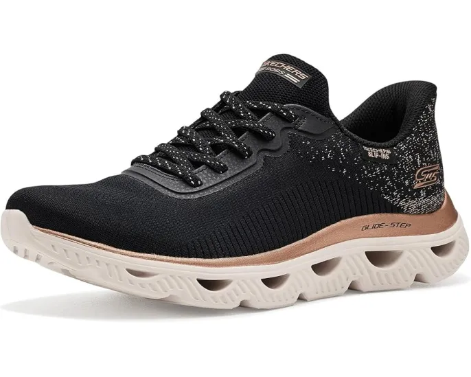 Кроссовки Arc Waves BOBS from SKECHERS с металлическим верхом