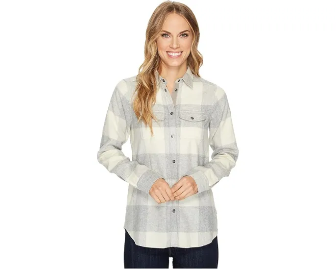 Рубашка Canada Shirt от Fjällräven из фланели с добавлением шерсти