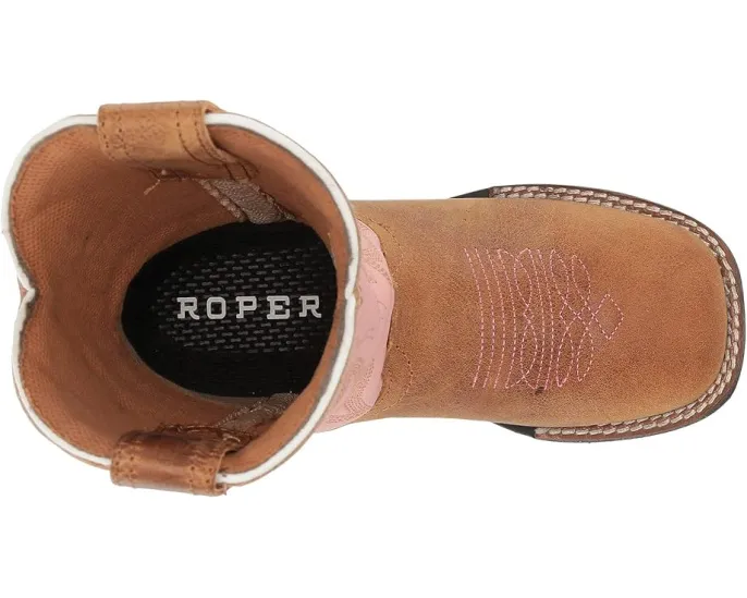 Roper Kids Monterey сапоги для детей с квадратным носком и съемной стелькой