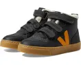 Детские зимние кроссовки VEJA Small V-10 Mid с искусственным мехом