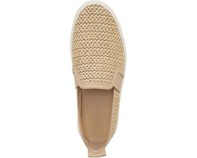 Кроссовки Vince Blair без шнуровки из кожи с эластичными вставками