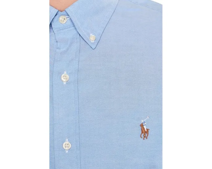 Рубашка Polo Ralph Lauren Performance Oxford классического кроя с вышитым пони