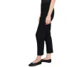 Узкие укороченные брюки Washable Stretch Crepe с разрезом сзади Eileen Fisher