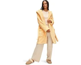 Пальто UGG Aarti из переработанного полиэстера с поясом и вышивкой