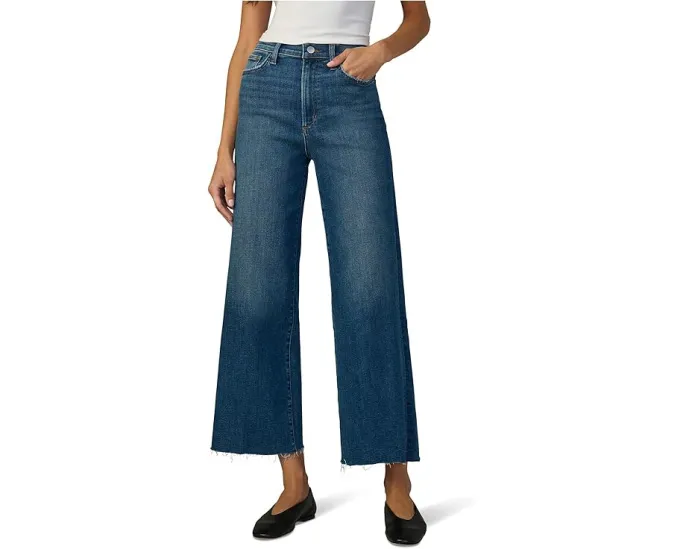 Джинсы The Mia Wide Leg Ankle Joe's Jeans с высокой посадкой и широкими штанинами