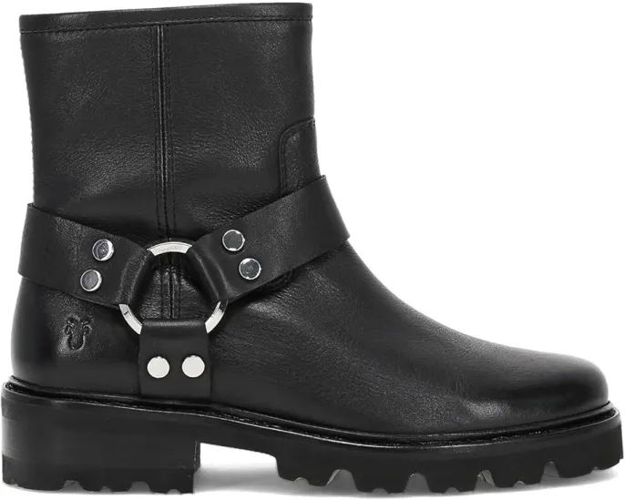 Ботинки Frye Olivia Harness Short с ремешками и комбинированным верхом