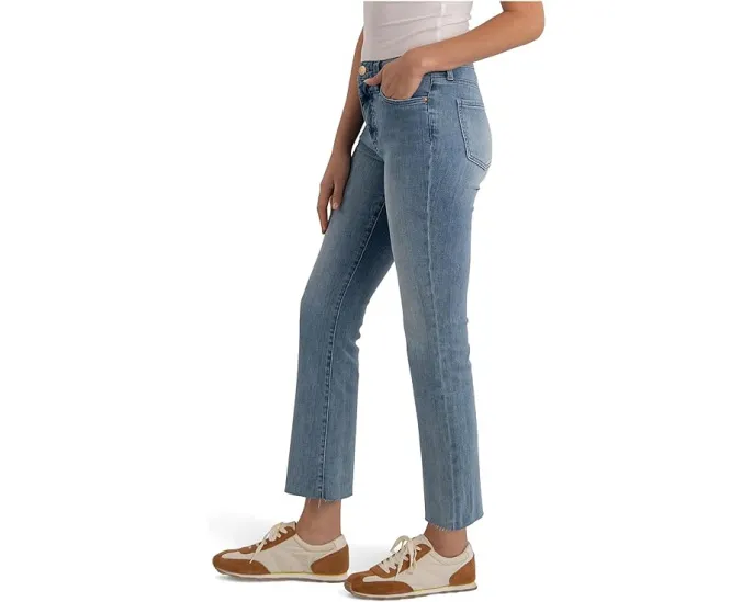 Джинсы KUT from the Kloth Kelsey с высокой посадкой и расклешенным низом
