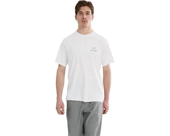 Футболка Arc'teryx Kragg SL Cotton Bird Word Short Sleeve с принтом