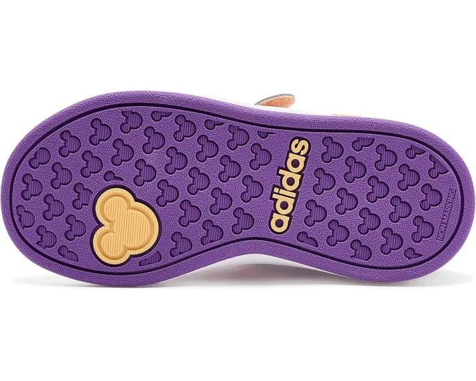 Кроссовки x Disney Minnie Mouse Grand Court на шнуровке-резинке Adidas