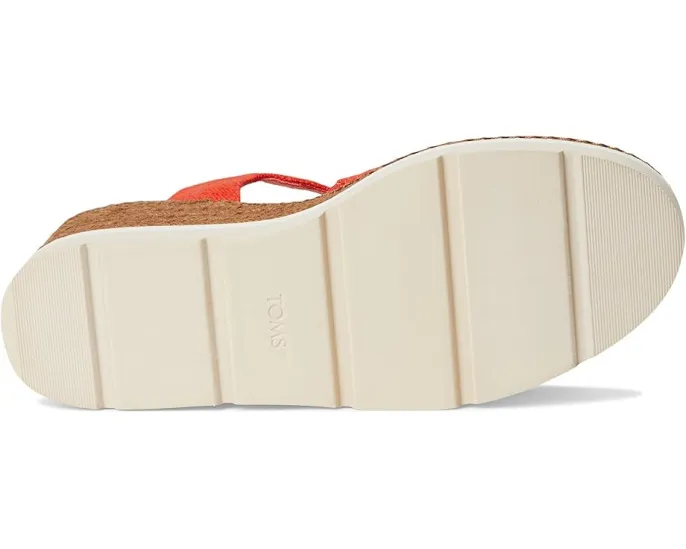 Босоножки TOMS Darya на платформе-клин с регулируемым ремешком