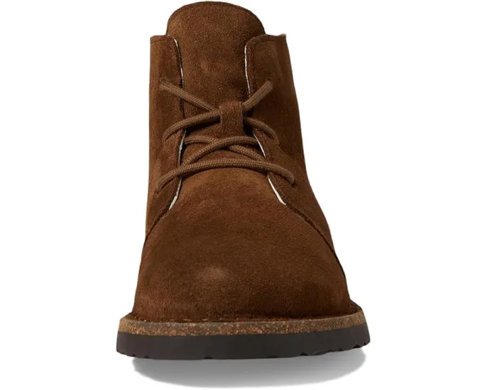 Ботинки Birkenstock Uppsala Mid на шнуровке из замши с подкладкой из овчины