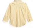 Polo Ralph Lauren Kids Рубашка из хлопкового поплина в клетку для младенцев