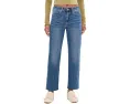 Джинсы Kennedy Mid Rise Crop с прямыми штанинами и скрытым швом 28 дюймов (71.12 см) Liverpool Los Angeles