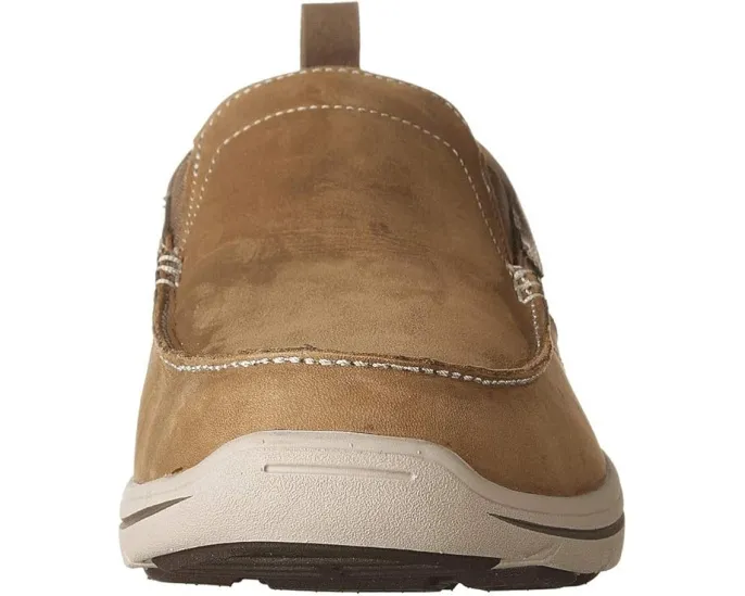SKECHERS мокасины Relaxed Fit Harper - Forde из натуральной кожи