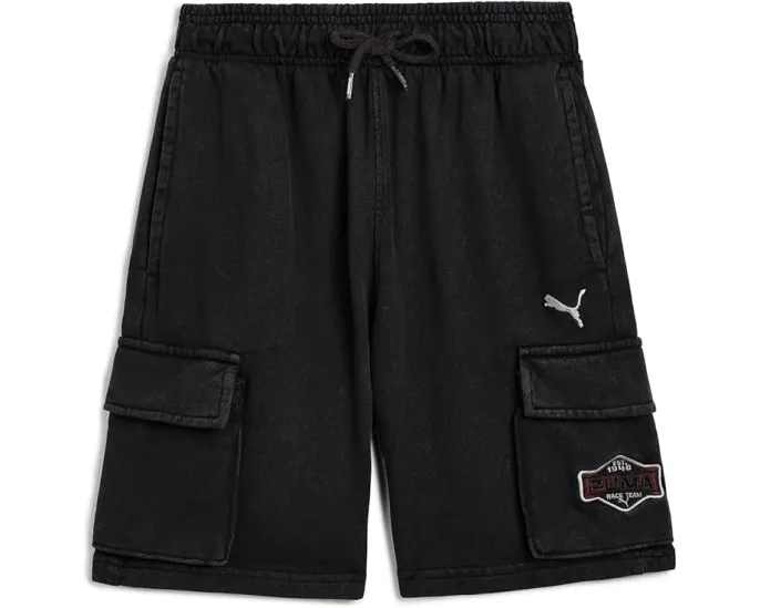 Vintage Moto French Terry Shorts (Big Kid)