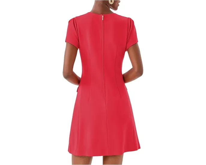 Платье Lilly Pulitzer Fallon приталенного силуэта с короткими рукавами