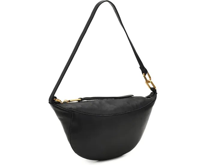 Микро-сумка AllSaints Luna из мягкой кожи с эффектом мягкого силуэта