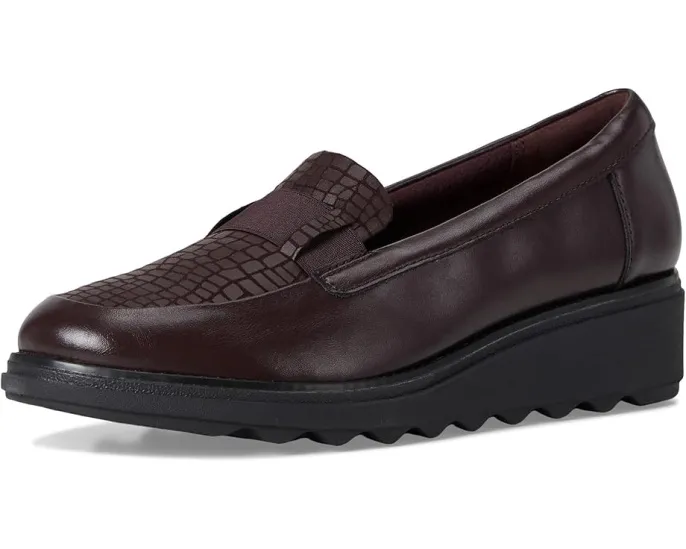 Лоферы Clarks Sharon Pace на платформе с подошвой EVA и стелькой Ortholite