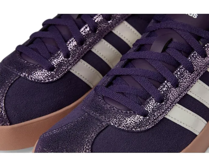 Детские кроссовки VL Court 3.0 от adidas с текстильным верхом для повседневной носки
