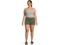 Шорты Prana Stretch Zion Halle с защитой UPF 50+ и влагоотводящими свойствами