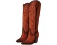 Corral Boots ботинки Q7033 до колена с вышивкой и каблуком кубин