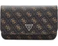Сумка GUESS Noelle II кроссбоди с клапаном и органайзером черная