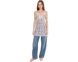 Мини-платье Wish You Were Here Mini Slipdress с цветочным принтом Free People