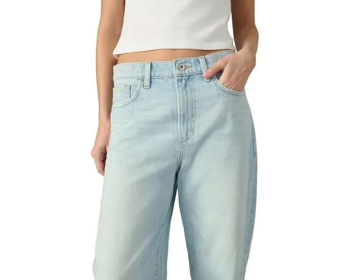 Джинсы Joe's Jeans The Ryan с низкой посадкой и широкими штанинами