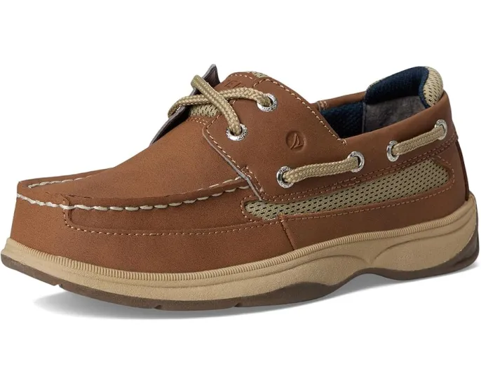 Детские лодочные туфли Sperry Kids Lanyard с вентилируемыми вставками