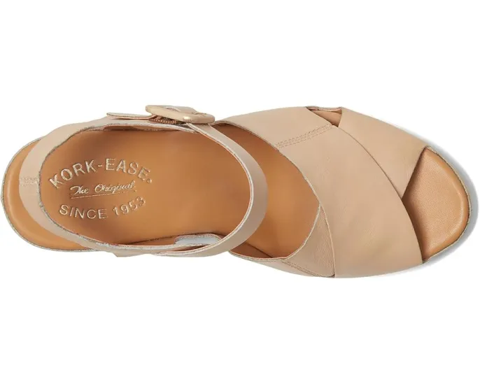 Босоножки Kork-Ease San Isabel на платформе с ремешком на щиколотке