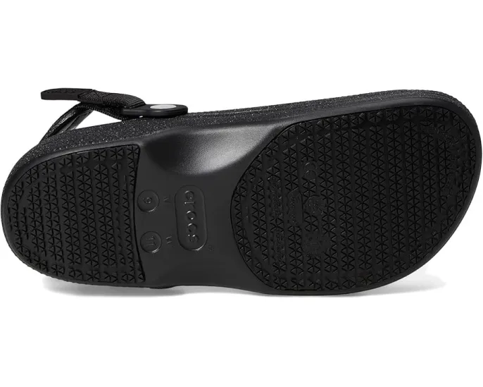 Классические рабочие сабо Crocs с противоскользящей подошвой и регулируемым ремешком