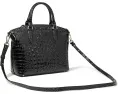 Сумка Brahmin Duxbury Satchel из текстурированной кожи с регулируемым ремнем