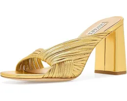 Туфли Badgley Mischka Winslow слипоны с открытым носком и квадратным каблуком