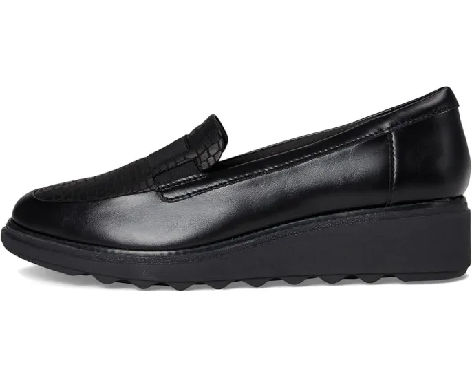 Лоферы Clarks Sharon Pace на платформе с подошвой EVA и стелькой Ortholite