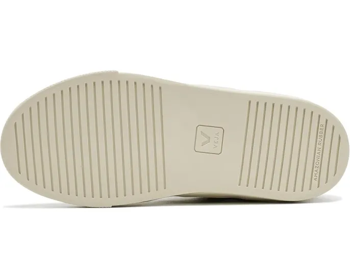 Детские кроссовки VEJA Small V-10 из экологичной кожи с застежками на липучках
