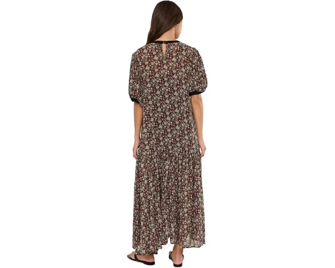 Макси-платье Courtside Crush Maxi Free People с цветочным принтом