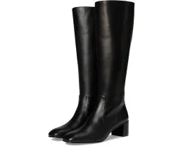 Ботильоны Stuart Weitzman Maeve Zip с квадратным носком на устойчивом каблуке