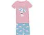 Детский комплект пижамы Kickee Pants с футболкой и шортами