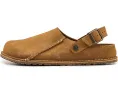 Клоги Birkenstock Lutry 365 из замши с формованной стелькой и съемным задним ремешком