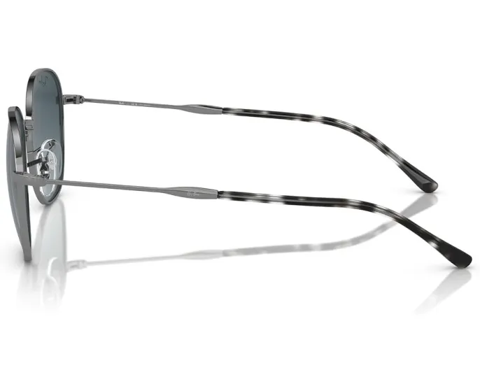Солнцезащитные очки Ray-Ban 0RB3809 с металлической овальной оправой