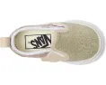 Детские слипоны Slip-On V Vans Kids с текстильным верхом и узором