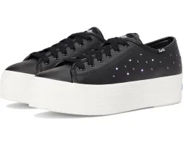 Кроссовки Keds Triple Up Leather на платформе с гелевой стелькой