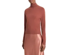 Свитер с регланом и воротником-стойкой от Vince из 100% хлопка