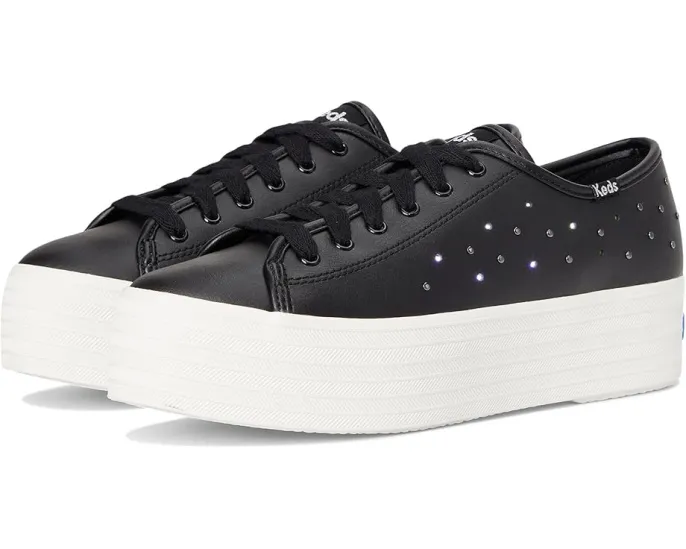 Кроссовки Keds Triple Up Leather на платформе с гелевой стелькой