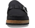 Слипоны Birkenstock Buckley из промасленной кожи с декоративной пряжкой